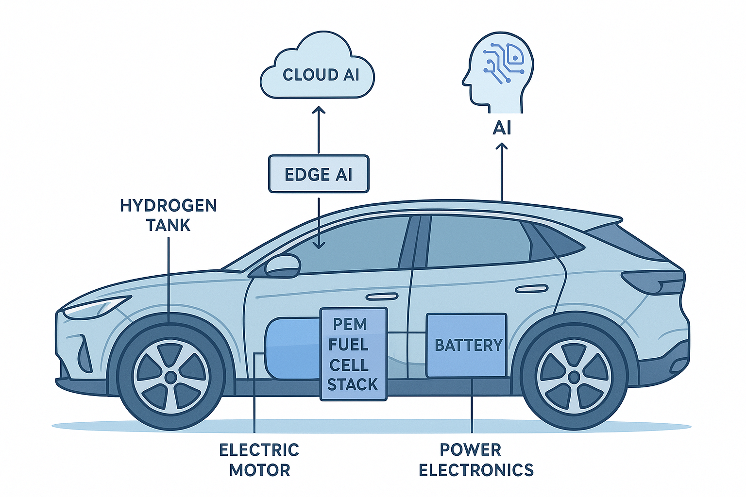 🌐 Hydrogen + AI – Nền Tảng Năng Lượng Mới Cho Một Thế Giới Bền Vững ⚡🚘